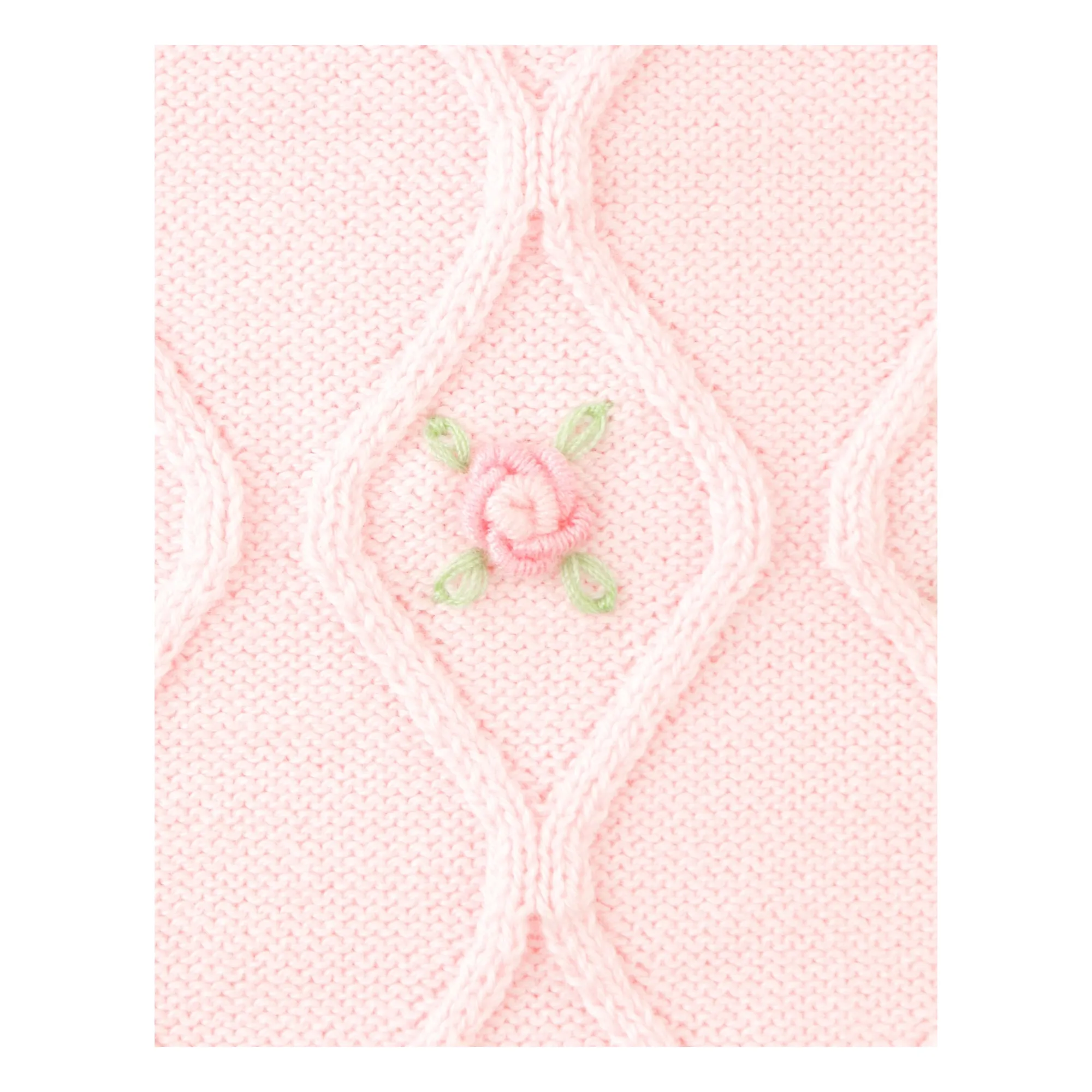 Top Georgina Maille Bébé | Rose pâle- Image produit n°1