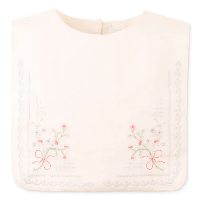 Conjunto de top y pantalón corto de lino Sharpay | Crudo