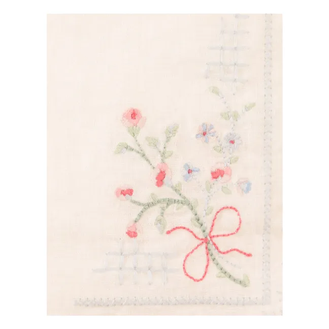 Conjunto de top y pantalón corto de lino Sharpay | Crudo