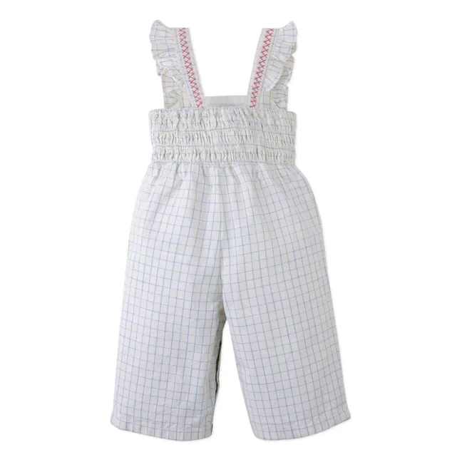 Poebe Ruffle Jumpsuit | Ecru