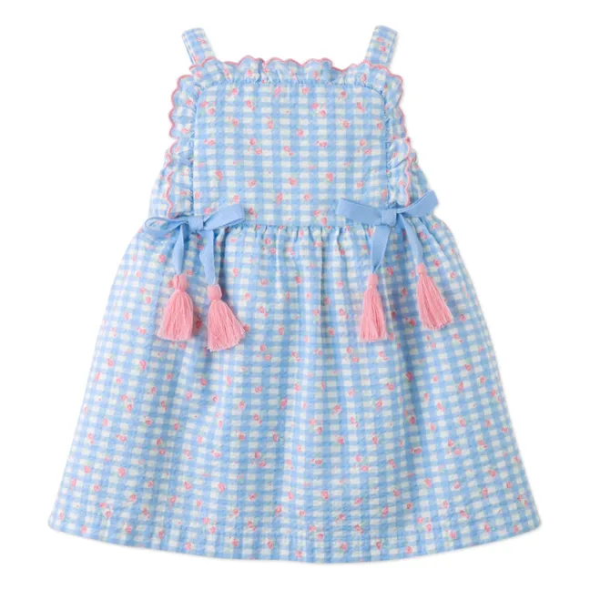 Robe Powder Nœuds | Bleu