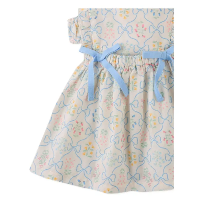 Robe Kelsea Nœuds | Ecru
