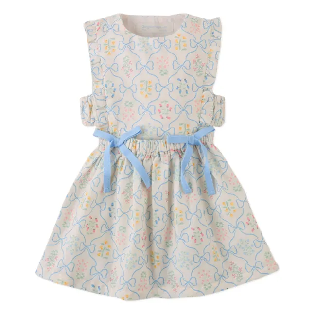 Robe Kelsea Nœuds | Ecru