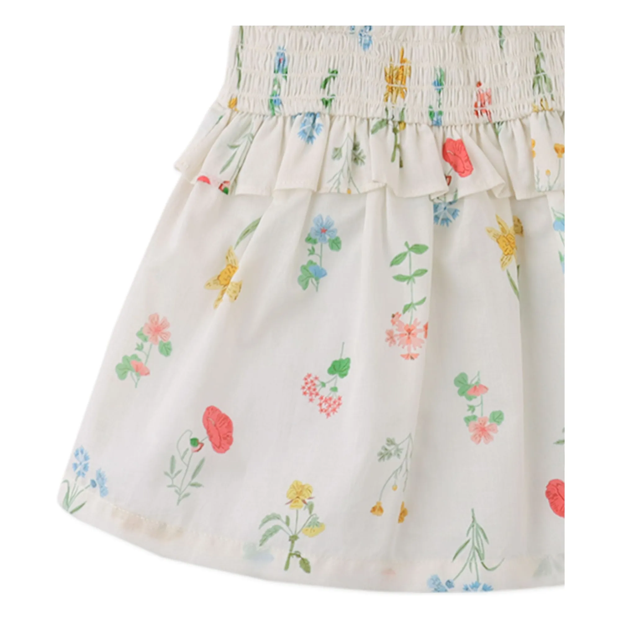 Top Jennie Smockée | Blanc- Image produit n°2