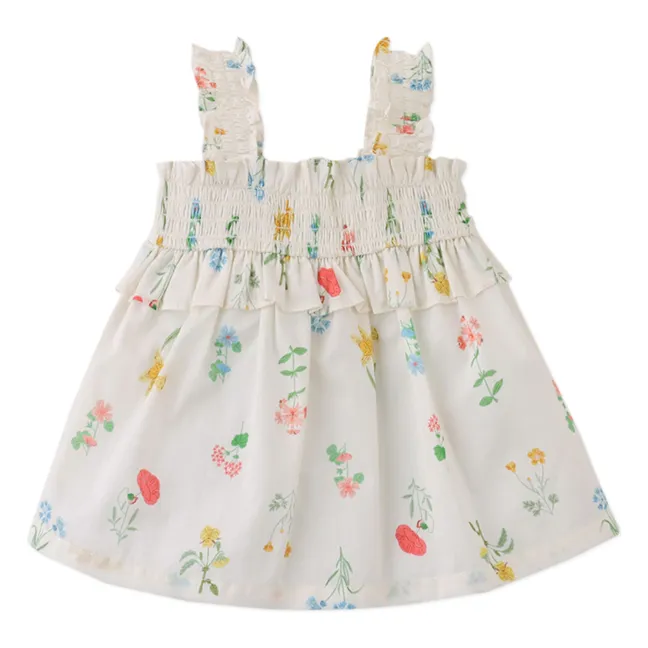 Top Jennie Smocked | Blanco