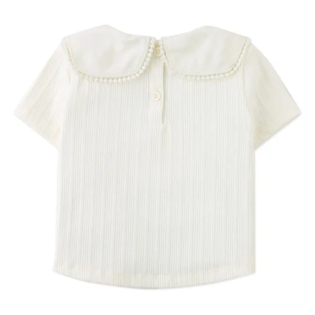 Conjunto de top y pantalón corto Jurin | Crudo