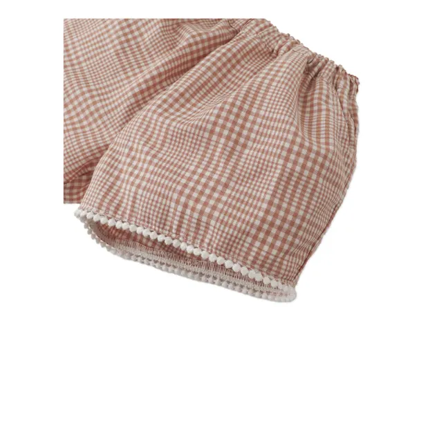 Conjunto de top y pantalón corto Jurin | Crudo