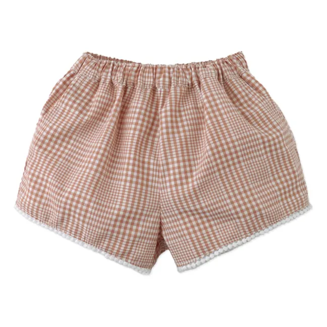 Conjunto de top y pantalón corto Jurin | Crudo