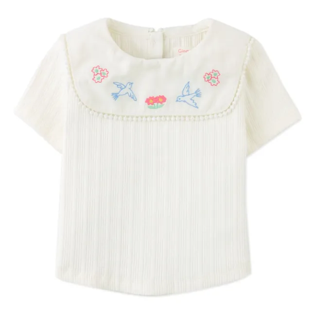 Conjunto de top y pantalón corto Jurin | Crudo