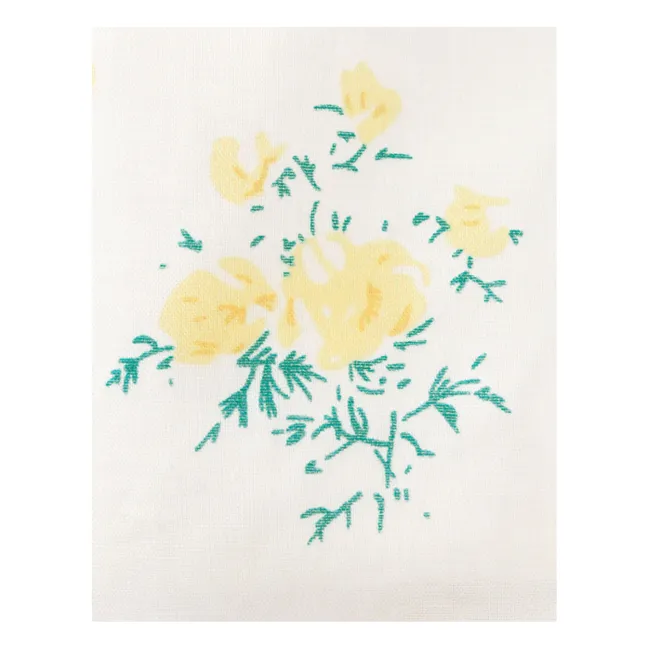 Robe Katie Fleurie Bébé | Blanc