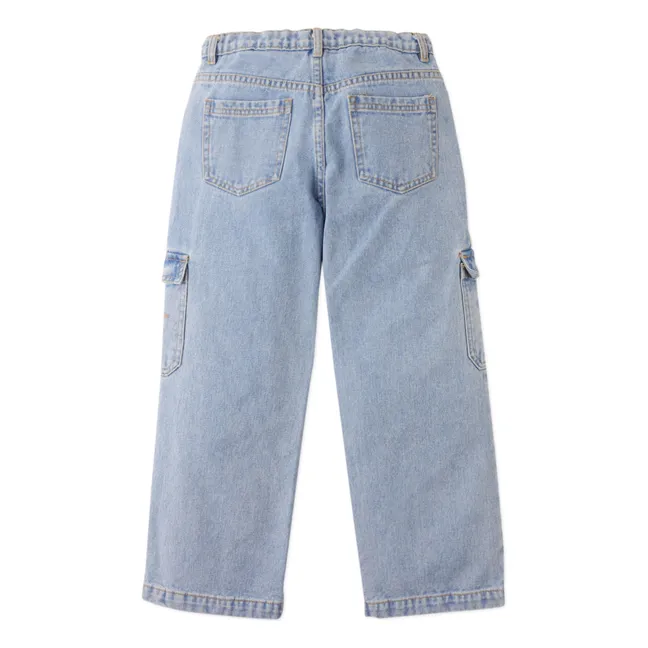 Banana Prim Cargo Jeans | Light Blue