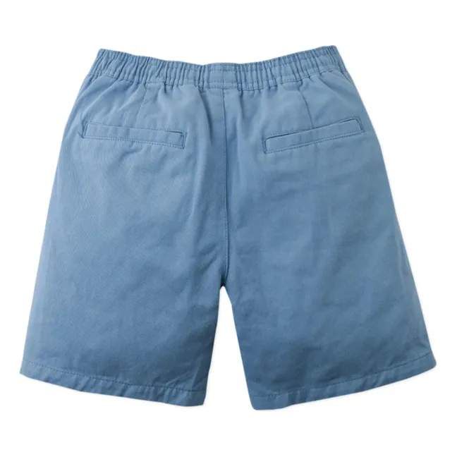 Bermuda Cosmo Banane Brodé | Bleu