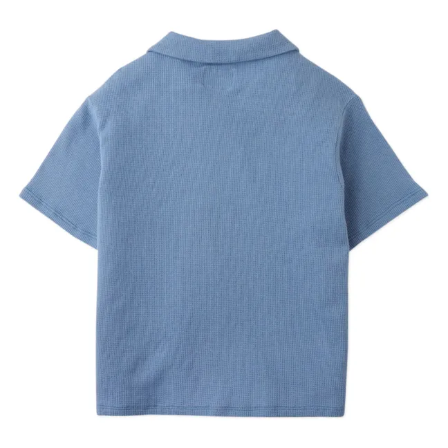 Chemise Tommy Singe Gaufrée | Bleu