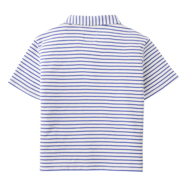 Polo Bruno Guitar Twill a rayas | Crudo