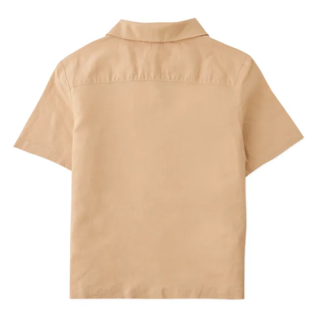Chemise Ron Banane Lin | Beige