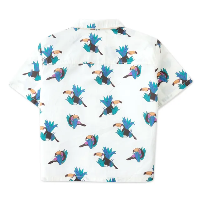 Chemise Swiper Toucans | Blanc