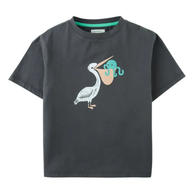 T-shirt Eld Pelican | Gris anthracite