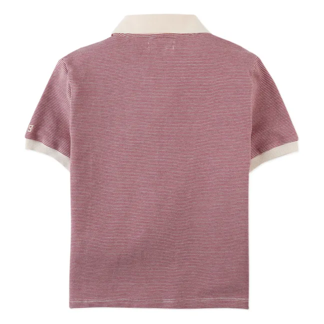 Polo de rayas Alastor | Burdeos