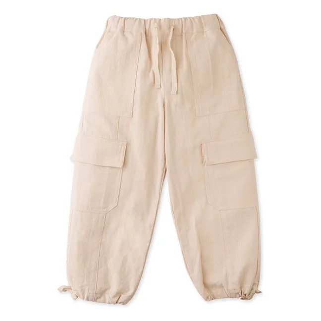 Pantalon Hannah Texturé | Ecru