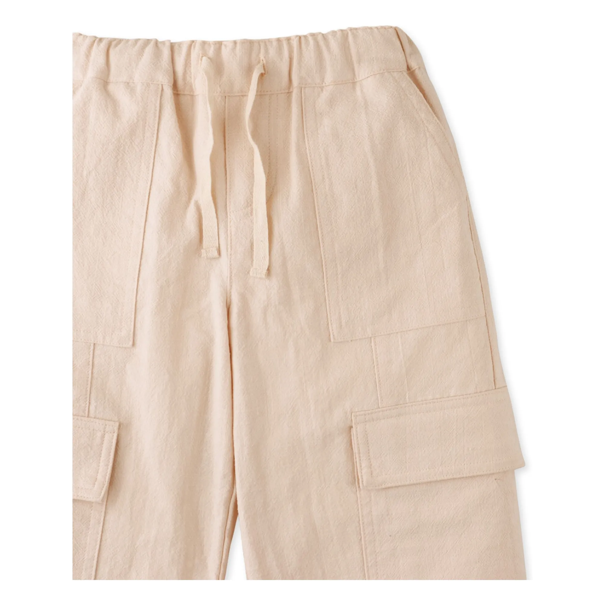 Pantalon Hannah Texturé | Ecru- Image produit n°3