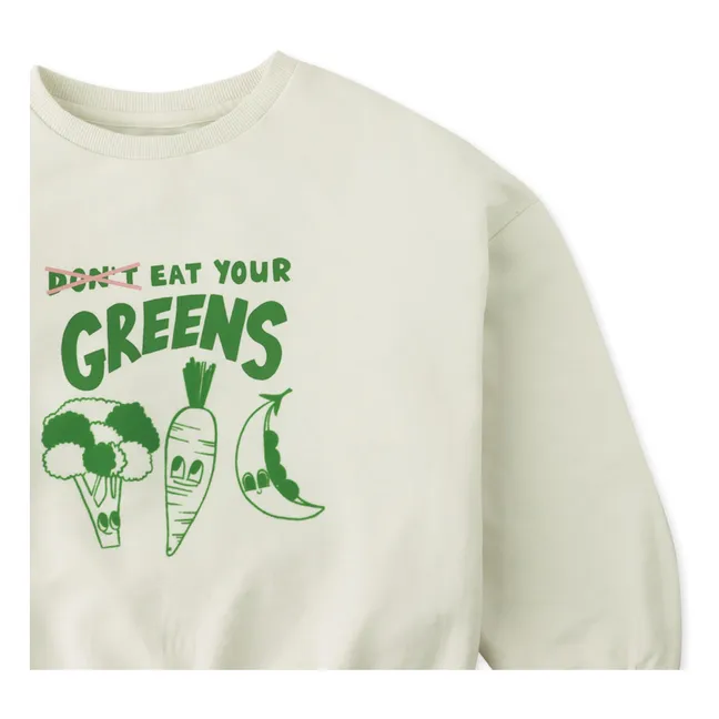 Sweat Serena Eat Your Greens | Blanc