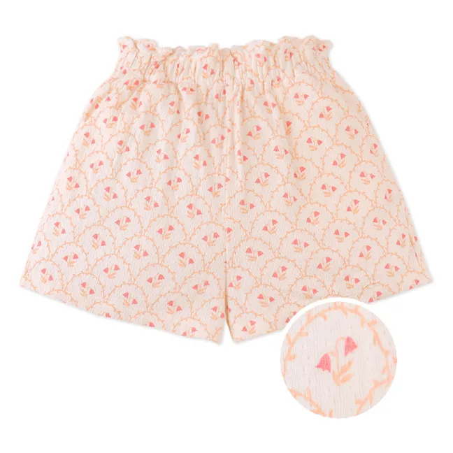Pantalones cortos Erica texturizados | Crudo