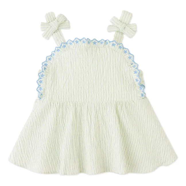 Isabel Striped Top and Shorts Set | Blue