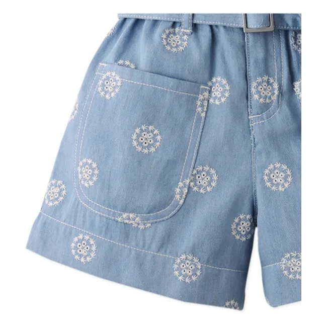 Short Denim Amara | Bleu Clair