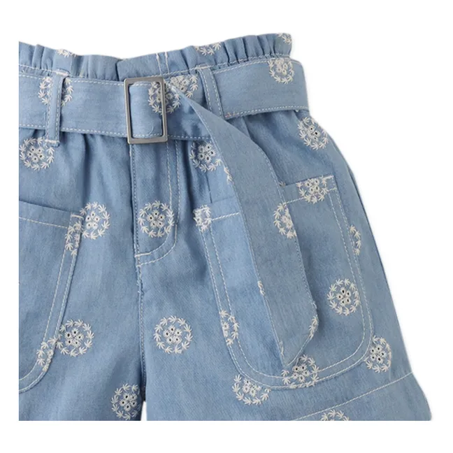 Short Denim Amara | Bleu Clair