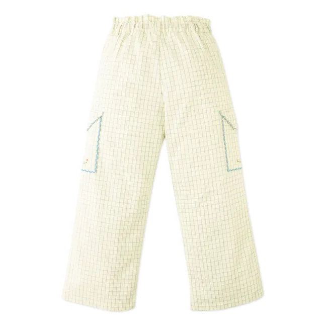 Pantalon Ariana Brodé | Ecru