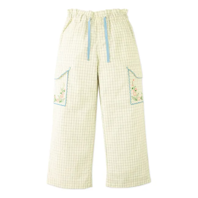 Pantalon Ariana Brodé | Ecru