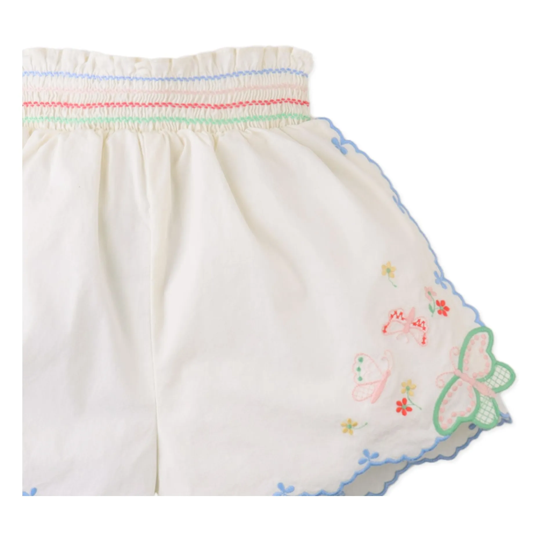 Short Jisoo Brodé | Blanc- Image produit n°3