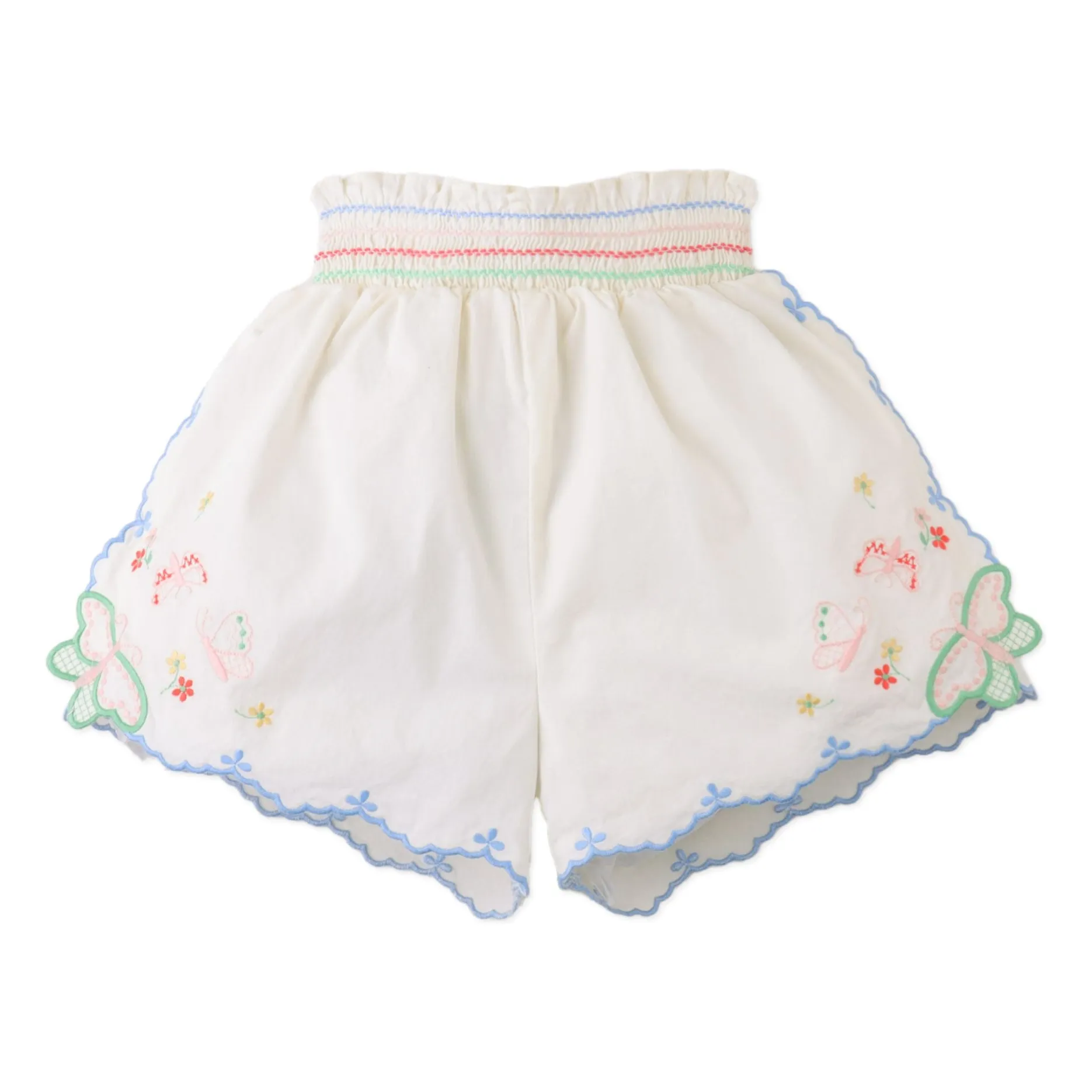 Short Jisoo Brodé | Blanc- Image produit n°0