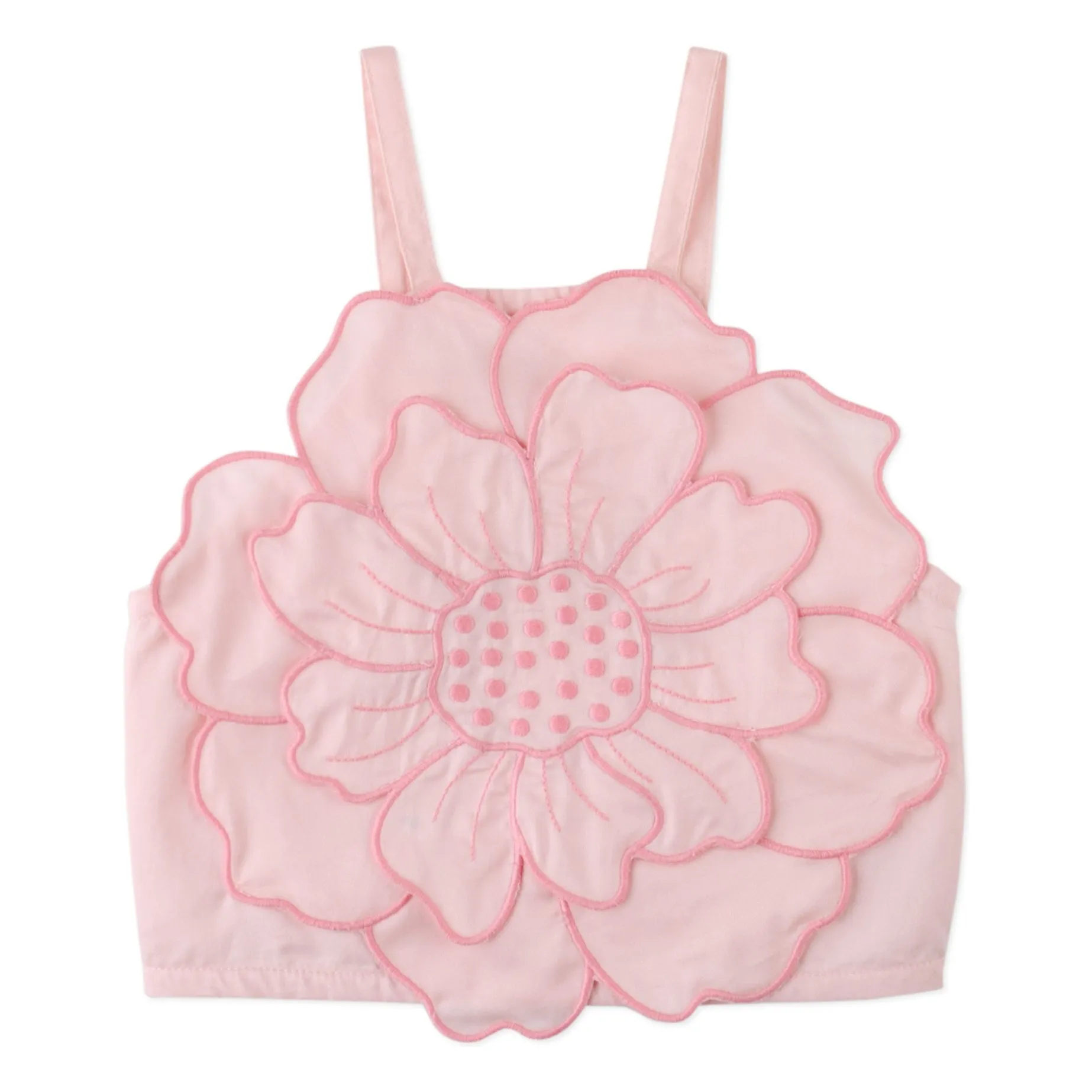 Top Eloise Fleur | Rose pâle- Image produit n°0
