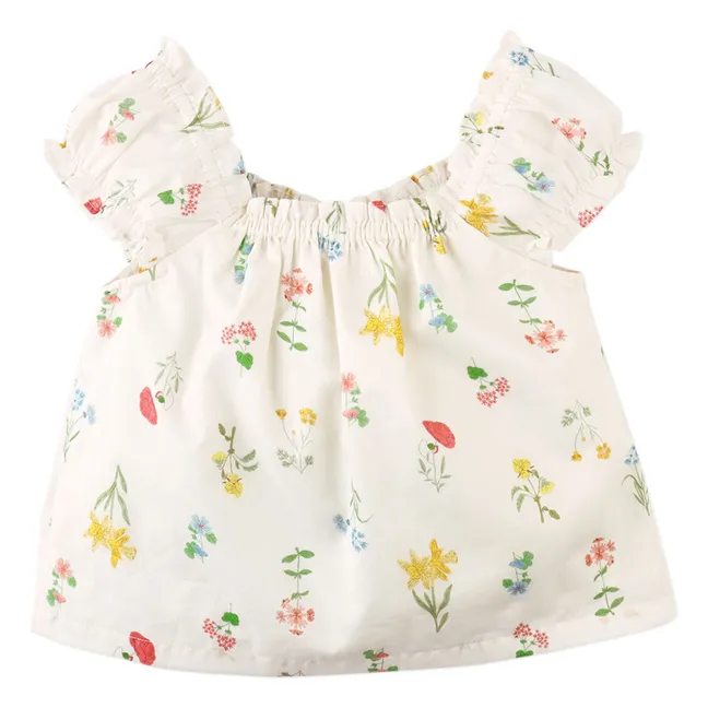 Top Volants Jennie | Blanc