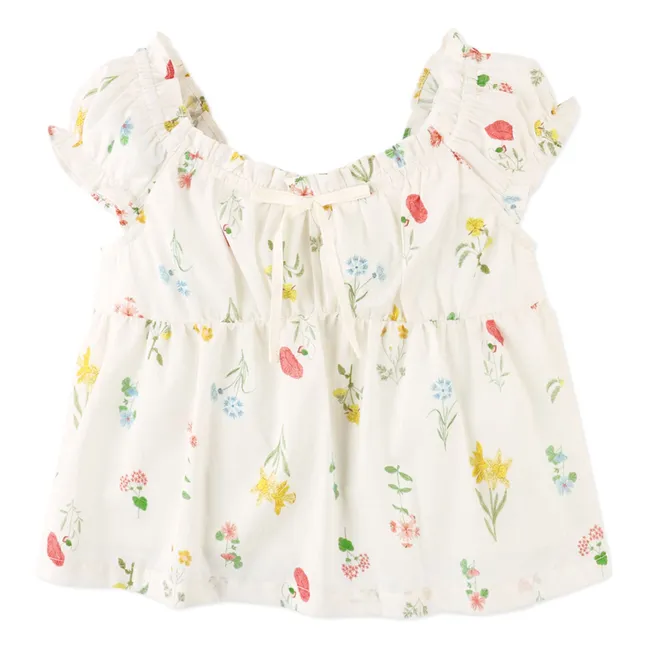 Top Volants Jennie | Blanc