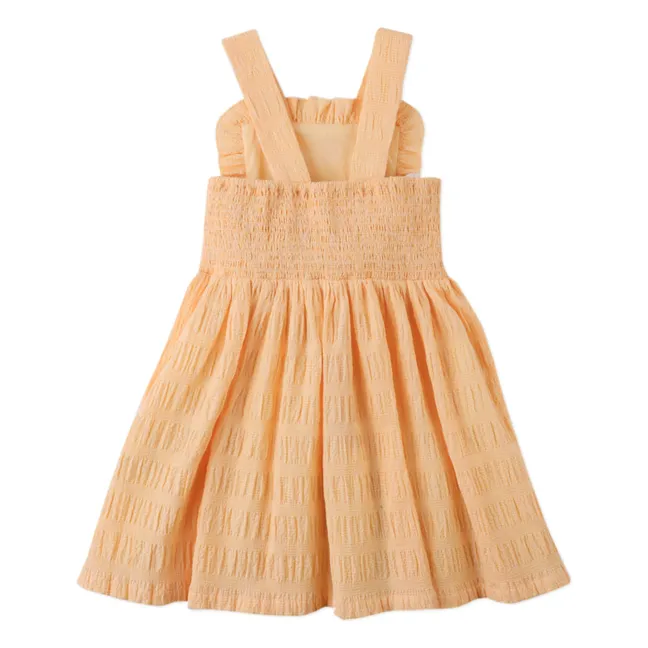 Robe Volants Emily | Orange