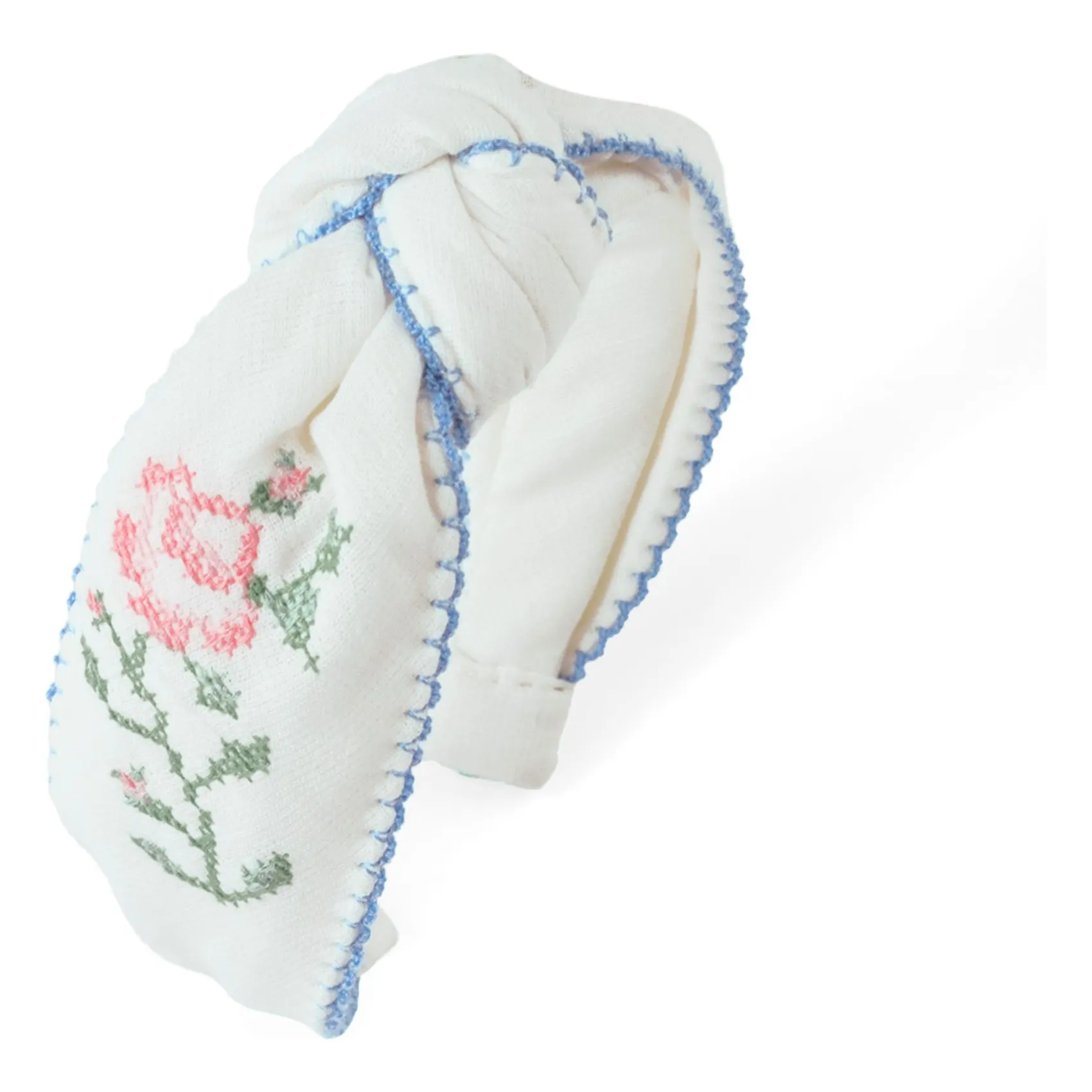 Serre-tête Primrose Lin | Blanc- Image produit n°1