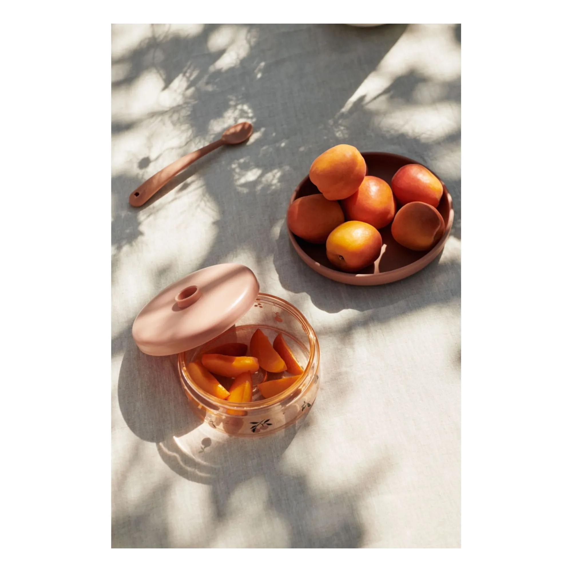 Boites repas en tritan Dominique - Set de 2 | Peach/Sea shell- Image produit n°2