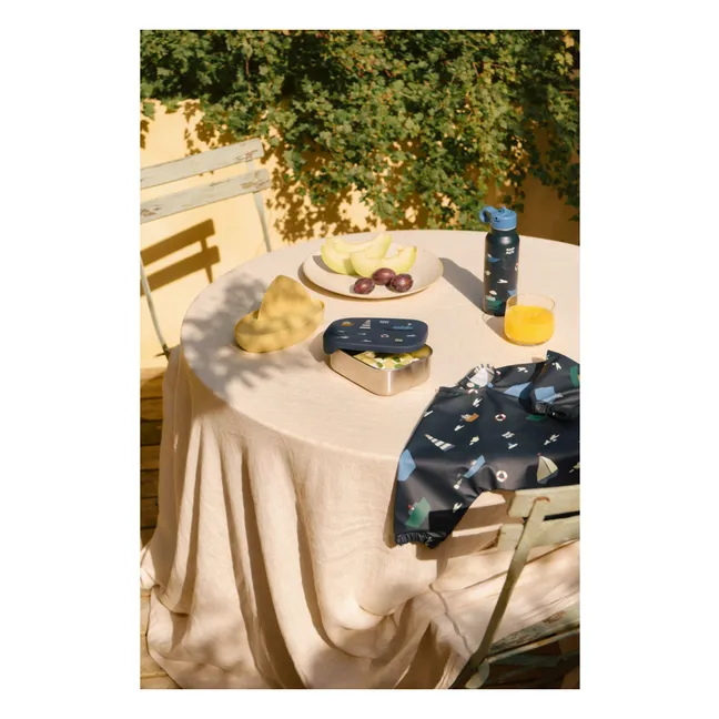 Bavoir à manches Merle | Sailing/Classic navy