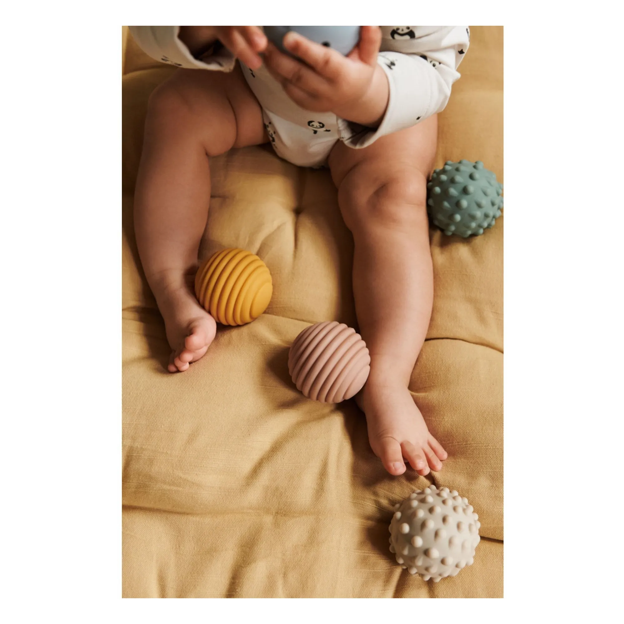 Balles sensorielles Dorian - Set de 5 | Beach blue/multi mix- Image produit n°2