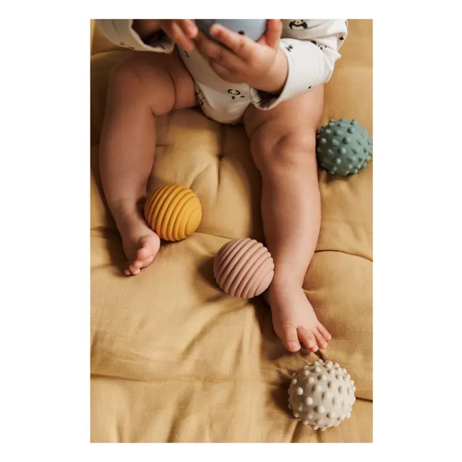 Bolas sensoriales Dorian - Juego de 5 | Beach blue/multi mix