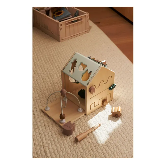 Lucas activity cube | Tuscany rose multi mix