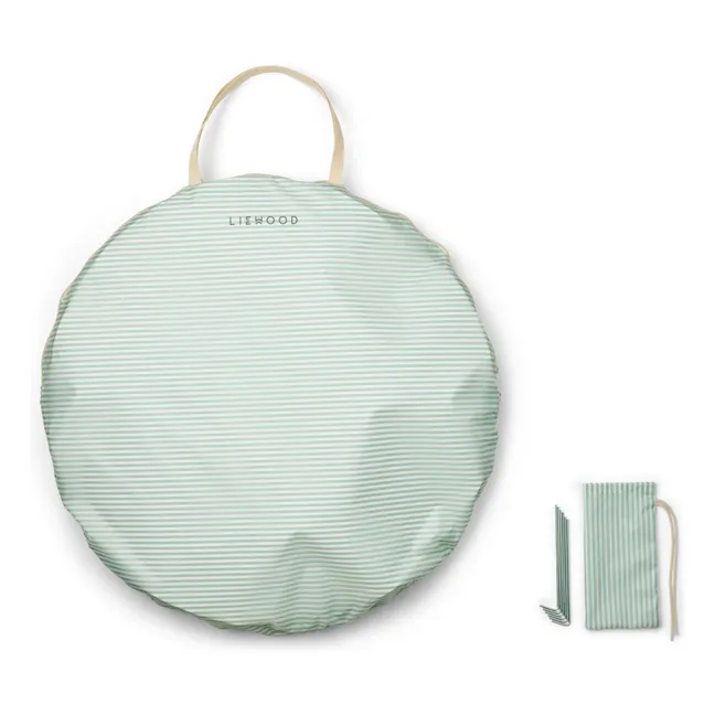 Tente pop up Cassie | Peppermint/crème