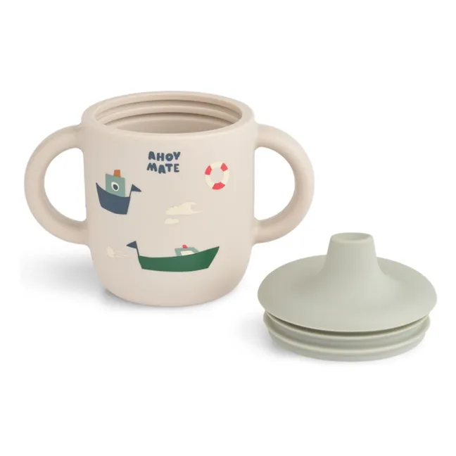 Tasse d'apprentissage Neil en silicone | Sailing/Sandy