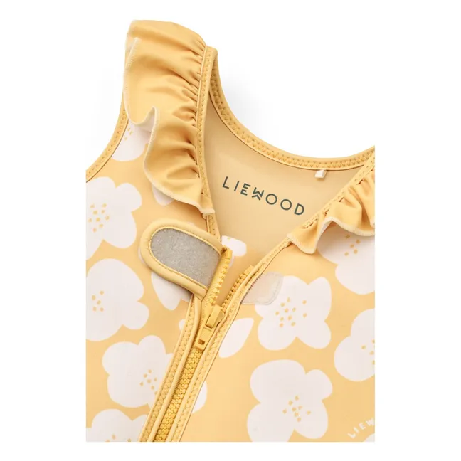 Gilet de natation Dove | Flower/Lemon yellow