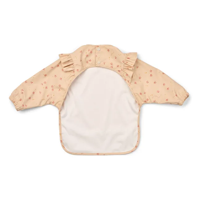 Bavoir à manches Merle | Mini Butterfly/Apple blossom