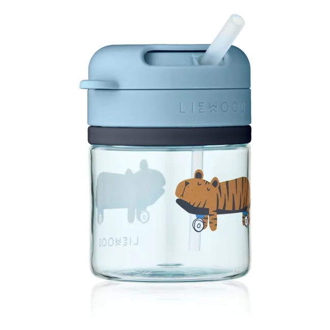 Tasse avec paille Pavia en tritan