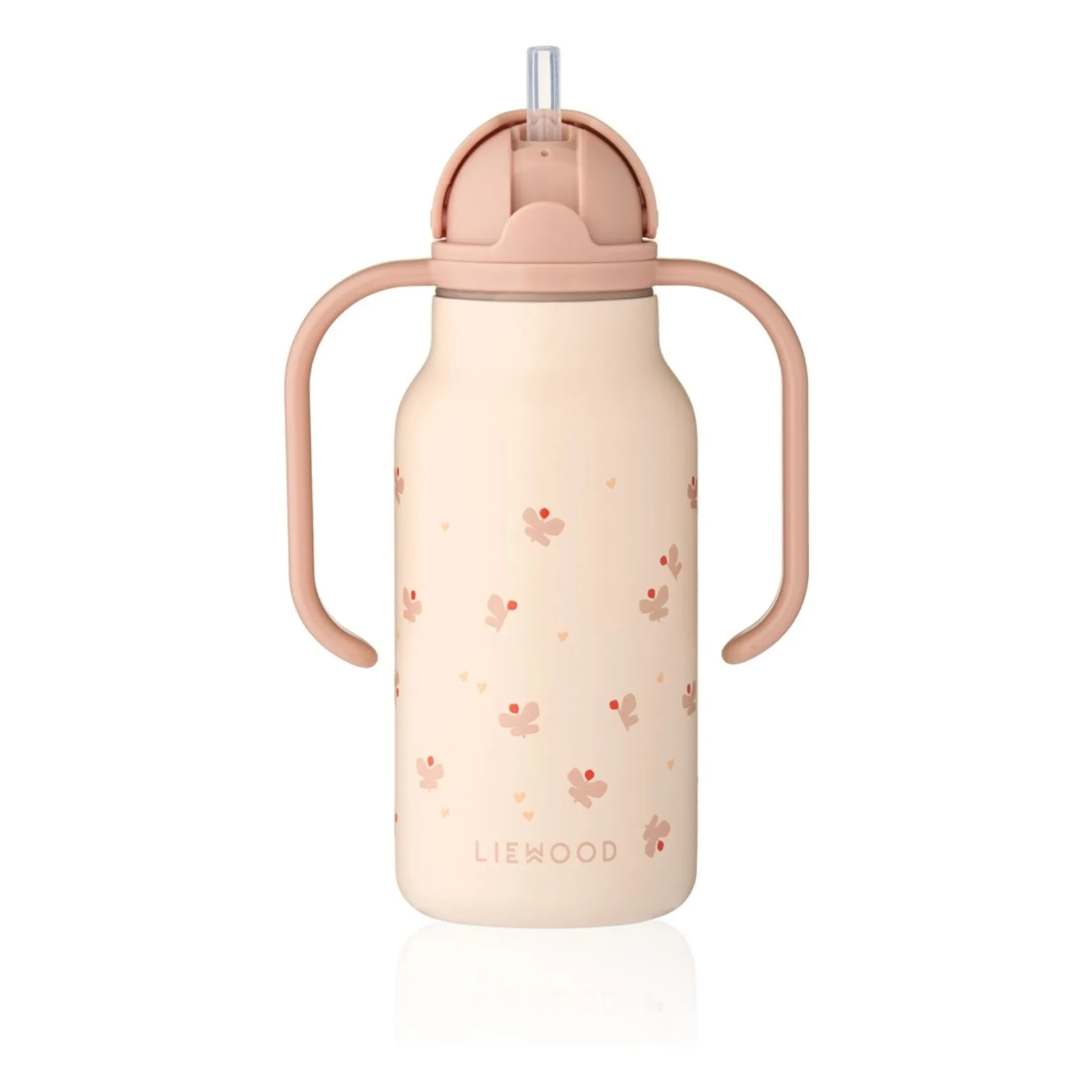 Gourde en inox Kimmie - 250 ml | Mini Butterfly/Apple blossom- Image produit n°3