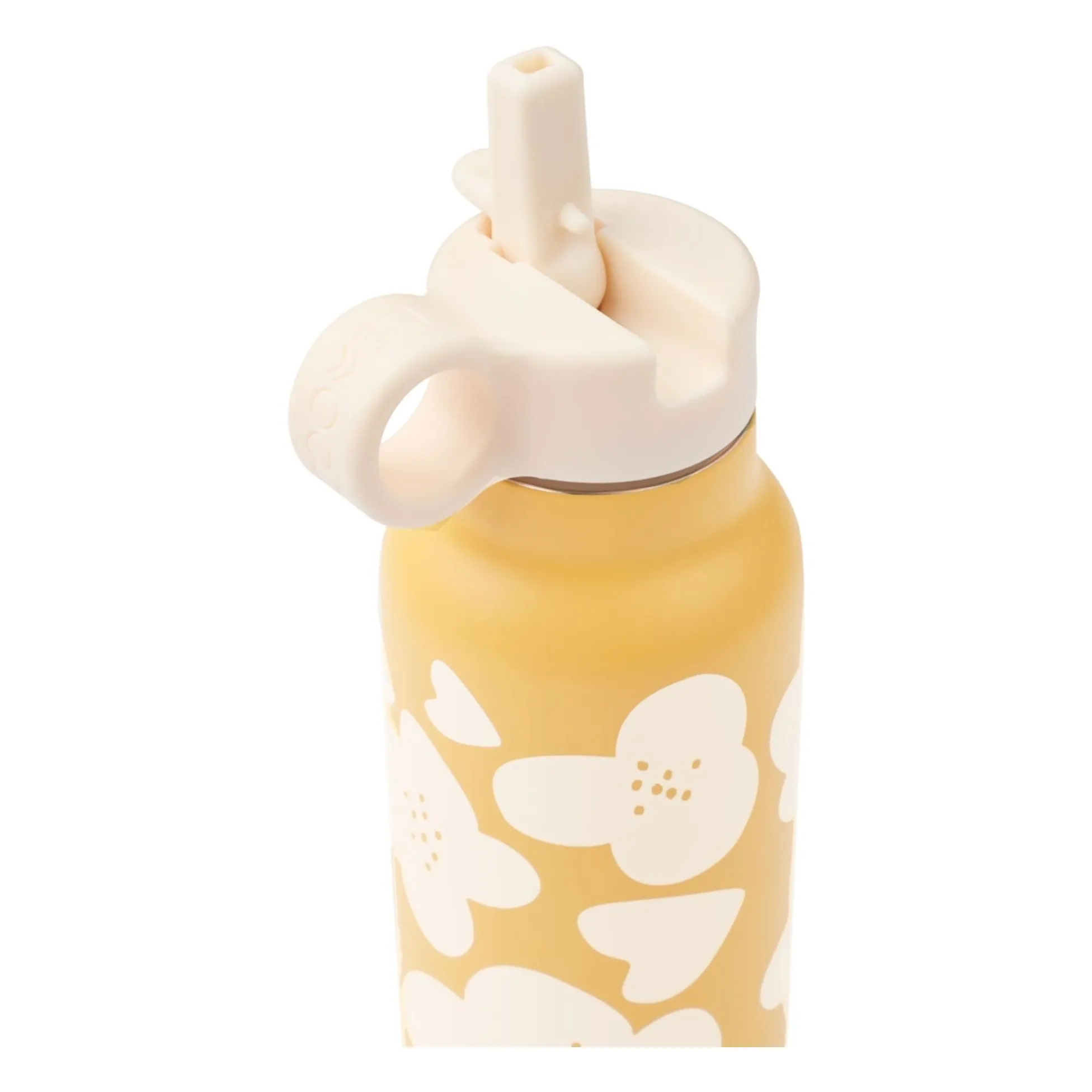 Gourde Falk - 350 ml | Flower/Lemon yellow- Image produit n°1